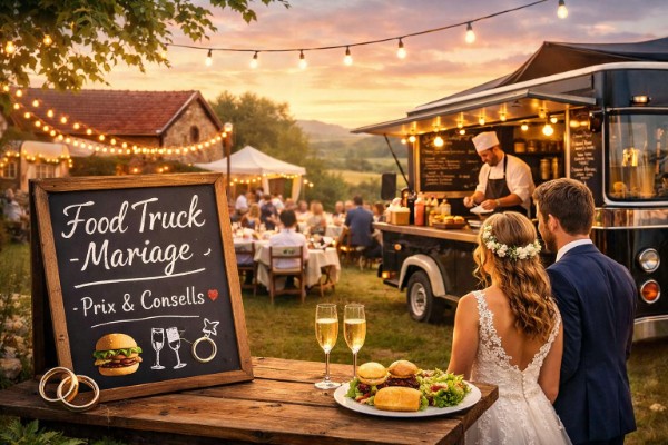 Prix d’un food truck pour un mariage en France (guide 2026)