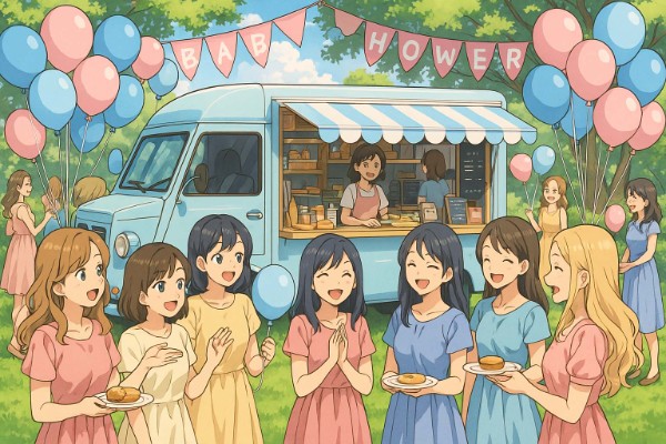 Les meilleurs foodtrucks à louer pour une babyshower réussie